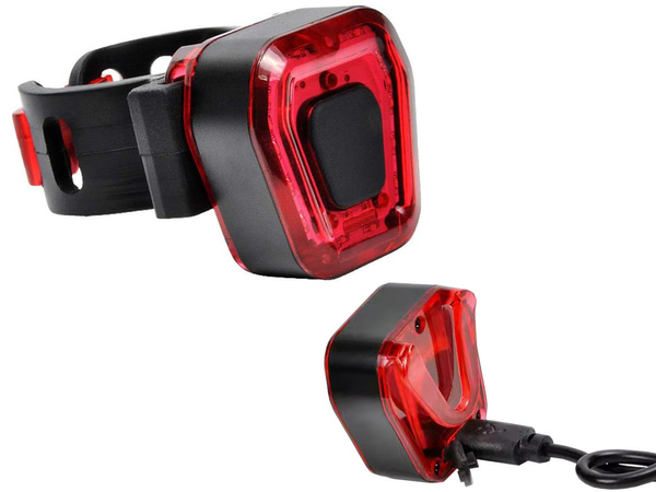 Zadní světlo pro jízdní kolo 14 vedlo pro jízdní kolo červené světlo silná zadní baterie usb