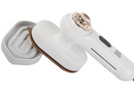 Mini travel clothes iron portable washer with swivel handle