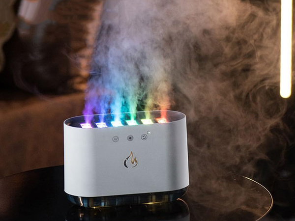 Compin õhuniisutaja õhuniisutaja led lamp rgb aroomiteraapia 6 düüsid