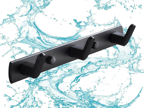 Percha de baño para ropa, toallas, cocina percha de pared loft 24.5cm