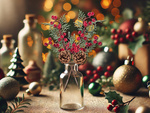 Décorations de noël décoration de bureau décoration de table