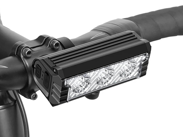 Velosipēdu led gaismas priekšējais aizmugurējais usb akumulatora stūres komplekts