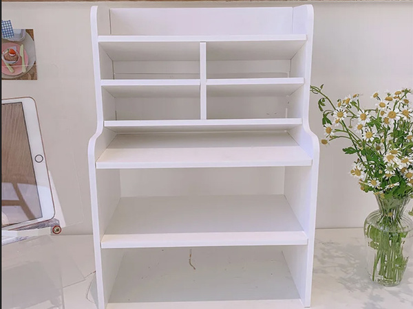 Organiser desk cabinet shelves bookcase