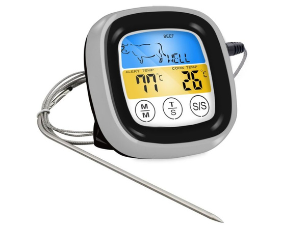 Digitálny teplomer na mäso na grilovanie -50°c 300°c