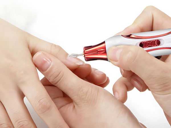 Juego de fresas de uñas rodillos para gel e híbridos inalámbrica usb