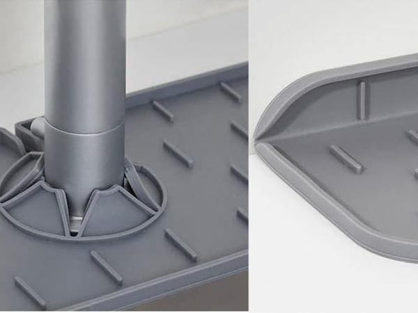 Silicone mat for sink drain protective tap for kitchen anti-slip