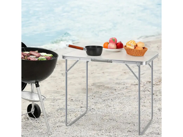 Mesa de viaje plegable camping jardín para balcón viaje de picnic