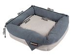 Lit pour chien lit pour chat lit moelleux canapé lit coussin large