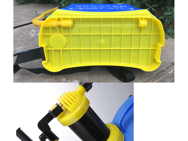 Pulverizador a presión de mochila pulverizador manual de jardín lanza 16l