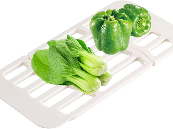 Escurridor fregadero secador frutas verduras para secado telescopico