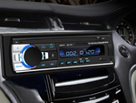 Autorádio bluetooth usb aux sd 1-din mikrofón + pilot 4 x 60w