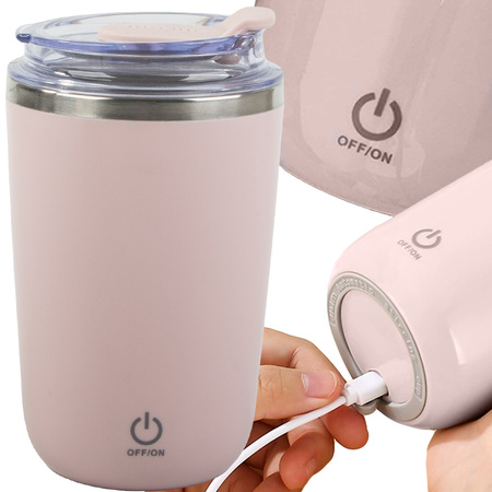350 ml pašmaisīgs krūze tērauda termokrūze aukstiem un karstiem dzērieniem usb aukla