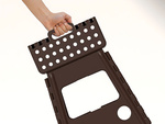 Folding tablet large stool holding stool durable folding stool 39cm
