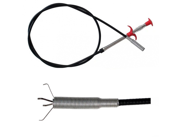 Pinza de tornillo flexible con resorte trinquete largo