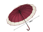 Élégant parapluie gouvernemental grand xxl solide poignée antidérapante automatique