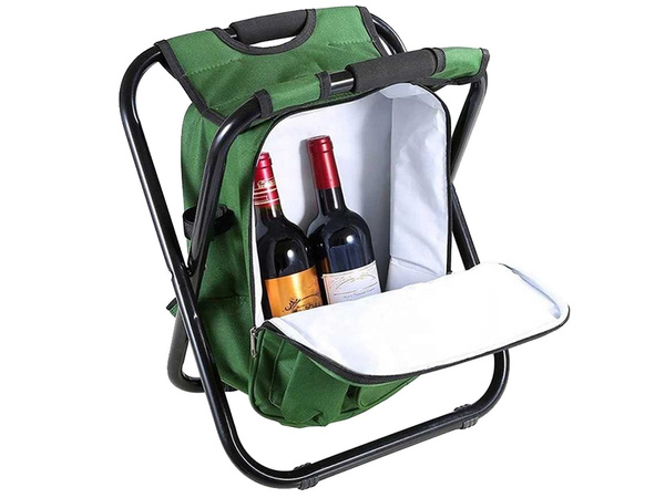Chaise de pêche avec sac à dos sac pliant 3in1