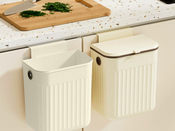 Кухонная мусорная корзина для комнаты для ванной привесенная свободностоящая крышка