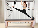 PILATES EXERCISE BED REFORMER FITNESS TRAINING DEVICE