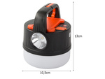 CAMPING CAMPING LICHT WIEDERAUFLADBARE LED USB TOURISTEN SUCHSCHEINWERFER HAKEN
