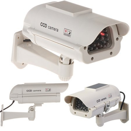 Dummy camera solar flashing led camera