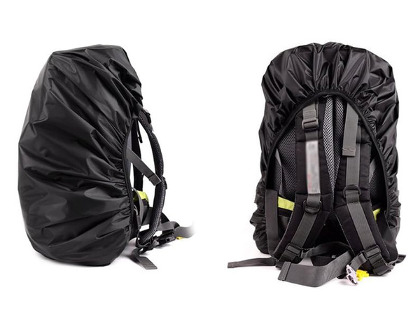 Waterproof rainproof backpack cover 35l trekking outdoor