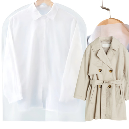 HOUSSE DE VÊTEMENTS pour vêtements Manteau Large 60x140cm