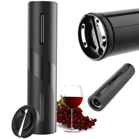 Electric corkscrew wine opener cutter