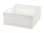 Organisateur textile linge vêtements chaussures tiroir blanc