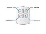 3x cob lampa wireless pilot battery lampa