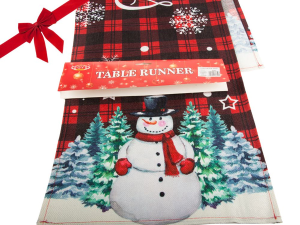 Crăciun masă runner Ajunul Crăciunului decorativ masă runner 180x32cm