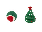 Ensemble de jouets pour chien 4 pcs mélange de jouets à mâcher cadeau de noël