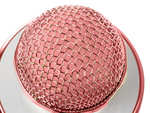Bezdrôtový mikrofón bluetooth karaoke reproduktor okrúhly s puzdrom rôzne režimy