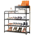 Pantof rack 5 niveluri pantof rack metal organizator cabinet cu raft