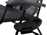 Folding beach chair zero gravity 2in1 touristic chair