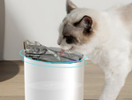 Bebedero gato perro cuenco automatico + filtro 2l sensor de movimiento