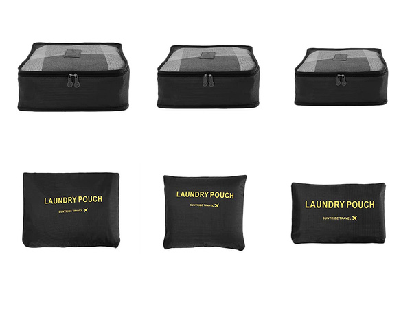 Utazási rendszerezők a szennyestartó zsákokhoz x6