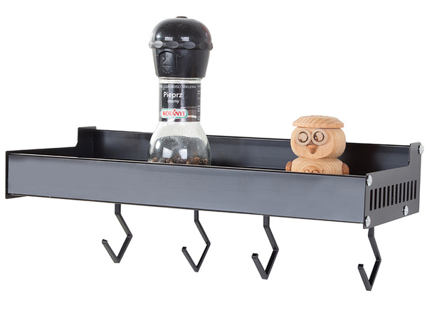 Kitchen wall shelf spice rack