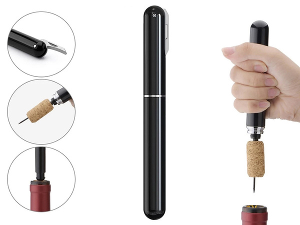 Sacacorchos abridor de vino cortador neumático