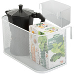 Cesto organizador metálico para barra cesto colgante estante cocina