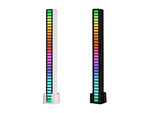 USB VODIL ZVOK ODZIV VEČBARVNI NEON RGB BATERIJE