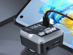 Fm mp3 mp3 transmitter volume 2 x usb c bluetooth 5.3 12v sd card