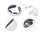 Neck tens ems electrostimulator 2in1