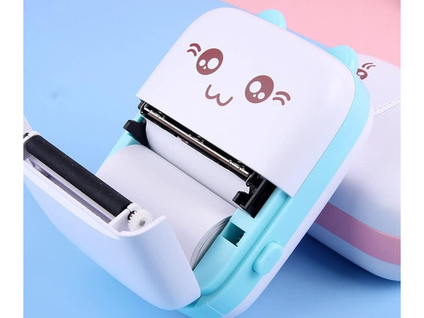 Mini termoprinter traadita kaasaskantav fotomärkmete printer