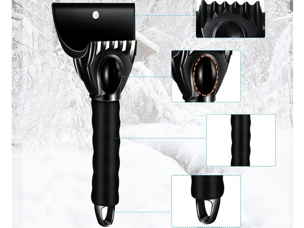Rascador de parabrisas rascador de hielo de plástico para la nieve helada