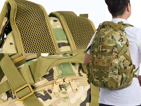 Plecak taktyczny wojskowy militarny survival turystyczny trekkingowy 30l