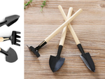 Juego de herramientas de jardineria rastrillo pala 3en1 mini herramientas para macetas
