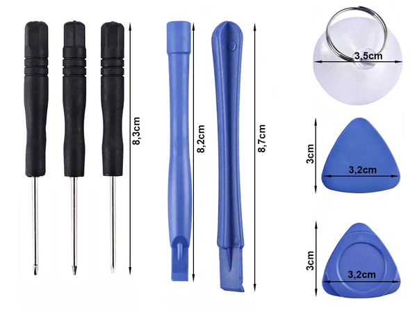 Kit de herramientas de reparación de teléfonos gsm tabletas