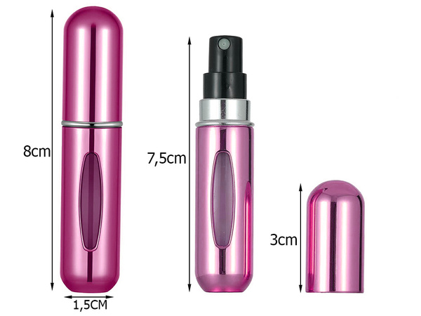 Vaporisateur de voyage avec parfum flacon 5ml distributeur de parfum