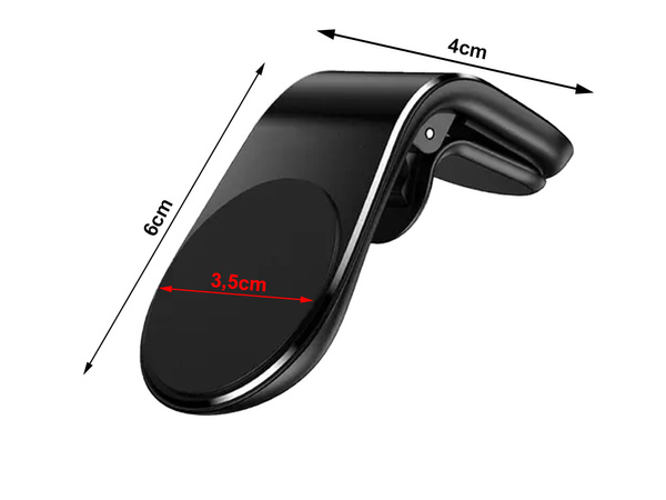 Support magnétique de voiture pour grille de téléphone
