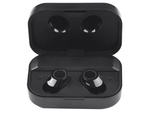 Bluetooth wireless in-ear headphones with led charging case and microphone